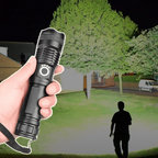 Rechargeable Tactical LED Flashlight with Zoom