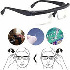 Continuously Adjustable Everyday Vision Glasses