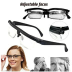 Continuously Adjustable Everyday Vision Glasses