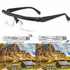Continuously Adjustable Everyday Vision Glasses