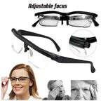 Dial Adjustable Reading and Distance Glasses