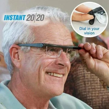 Dial Adjustable Reading and Distance Glasses