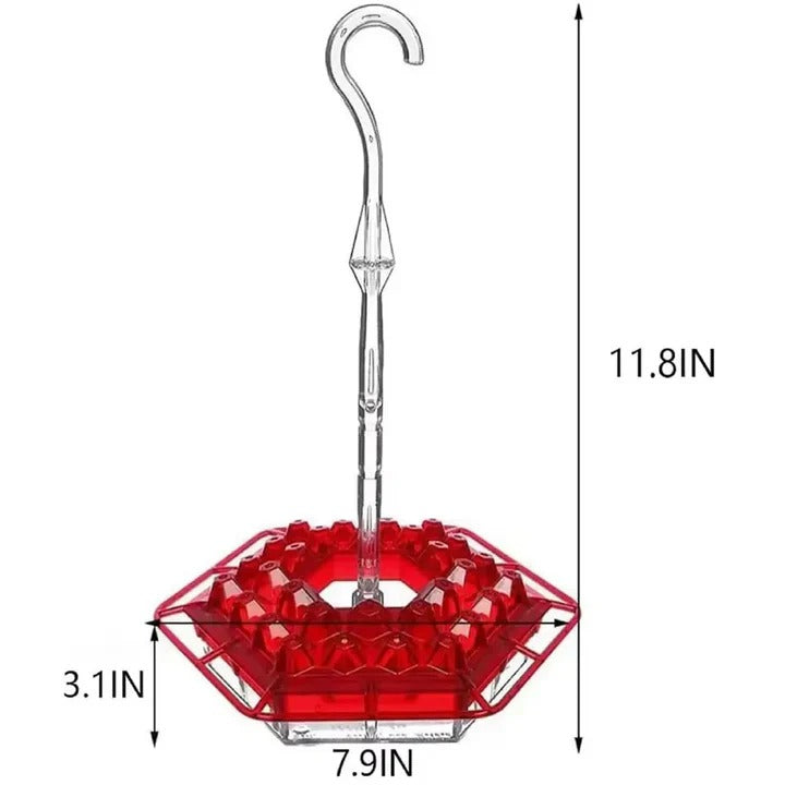 Outdoor Nectar Feeder with Built In Moat
