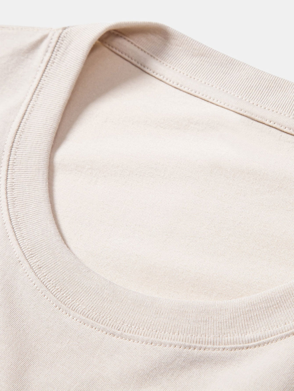 Classic 100% Cotton Everyday Long Sleeve Cotton Arc Hem T-Shirt