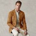 Men’s Structured Business Blazer – Smart Casual Tailored Formal Jacket with Minimal Design