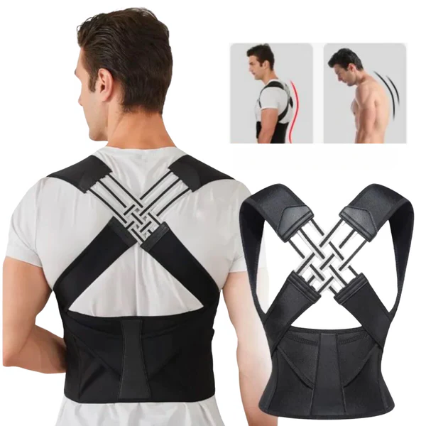 Adjustable Posture Support Brace for Upper Back