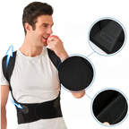 Adjustable Posture Support Brace for Upper Back