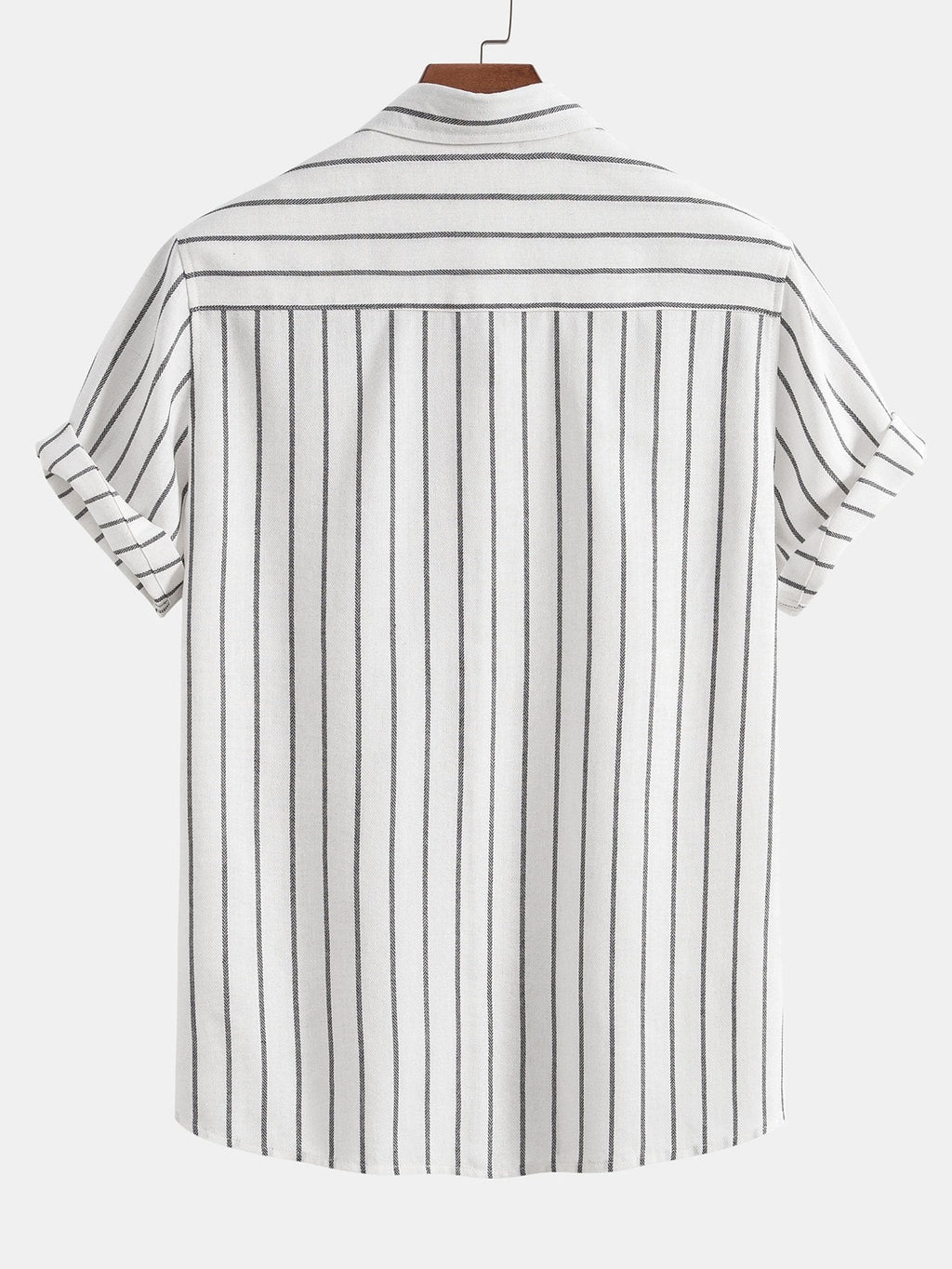 Men’s Random Pattern Casual Shirt – Cotton Blend Unique Print Top, Regular Fit Everyday Fashion Shirt