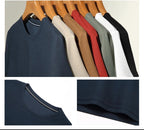 Men’s Brown Cotton Crew Neck T-Shirt — Soft 100% Cotton Short Sleeve Regular Fit Casual Basic Tee