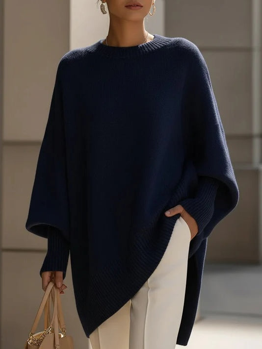 Women’s Oversized Sweater – Soft Flowy Relaxed Knit Pullover for Casual Chic Everyday Wear