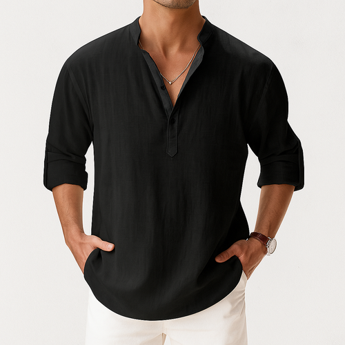 Ethan | Breathable Lightweight Popover Shirt 1