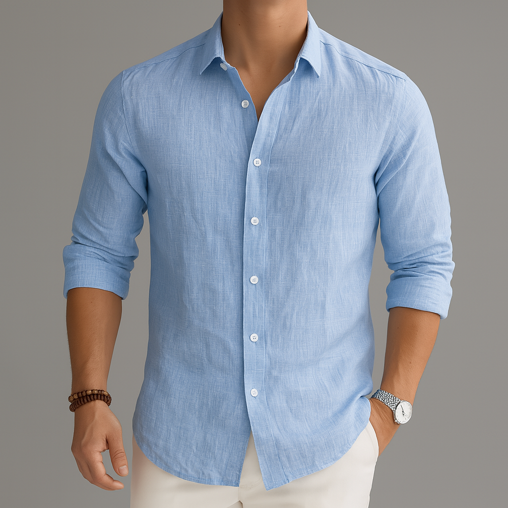 Ethan | Lightweight Breathable Linen Shirt 4