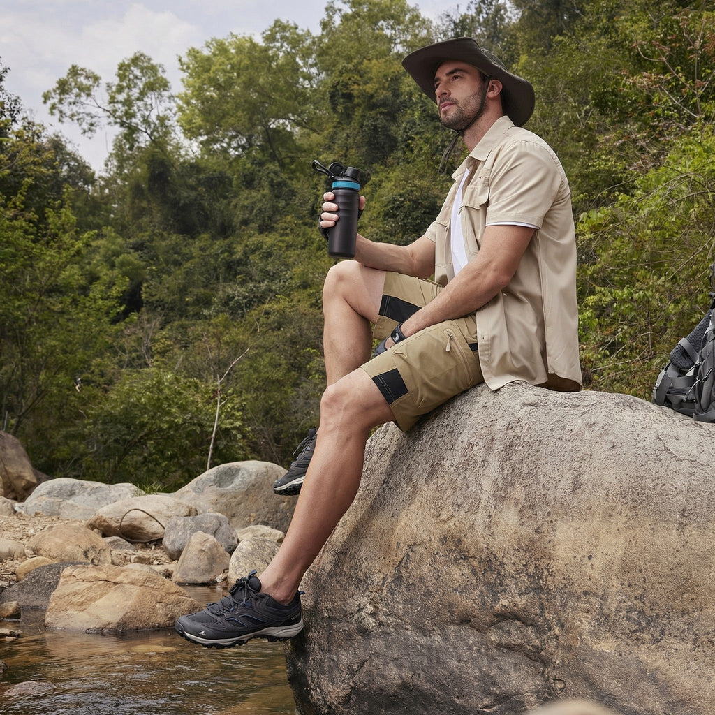 Lightweight Quick-Dry Men's Cargo Shorts