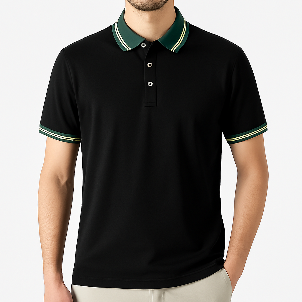 Ethan | Soft Breathable Stretch Polo Shirt 0