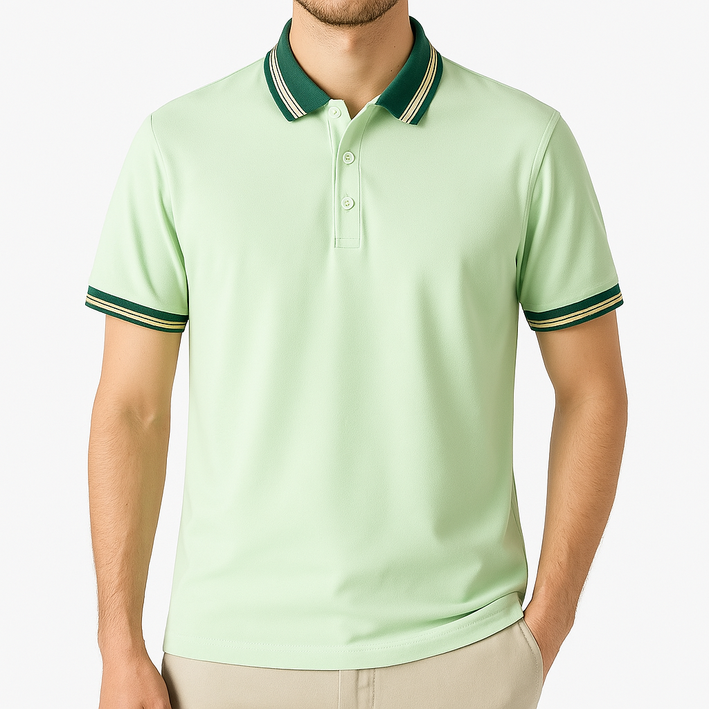 Ethan | Soft Breathable Stretch Polo Shirt 2