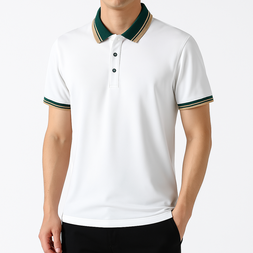 Ethan | Soft Breathable Stretch Polo Shirt 3