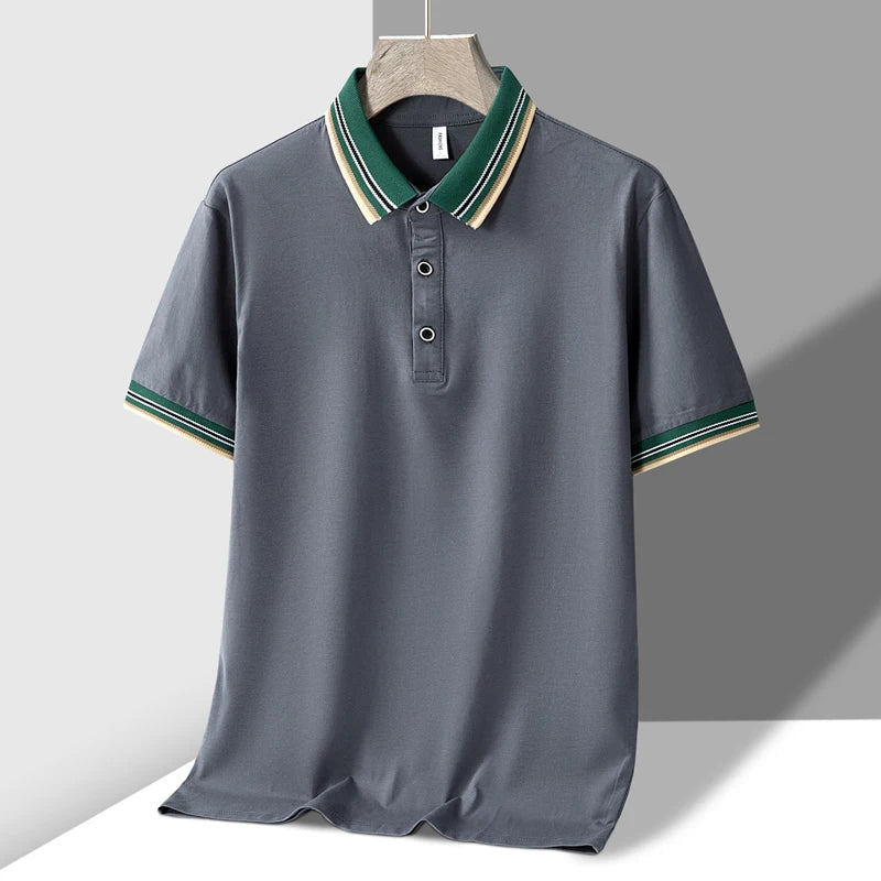 Ethan | Soft Breathable Stretch Polo Shirt 4