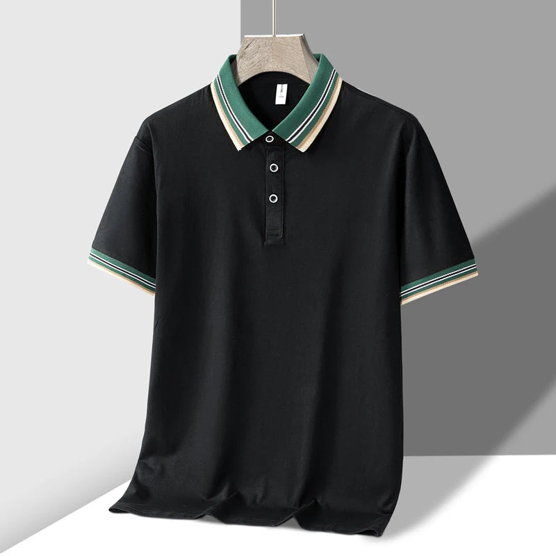 Ethan | Soft Breathable Stretch Polo Shirt 5