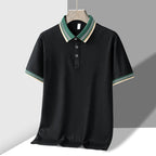 Ethan | Soft Breathable Stretch Polo Shirt 5