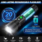 USB Rechargeable High Output Flashlight