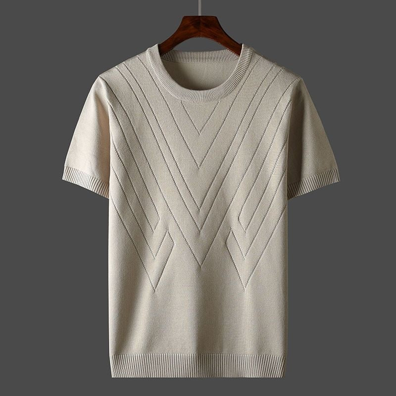 Felix Grant Supreme Cashmere Knit Shirt – O-Neck Luxury Essential