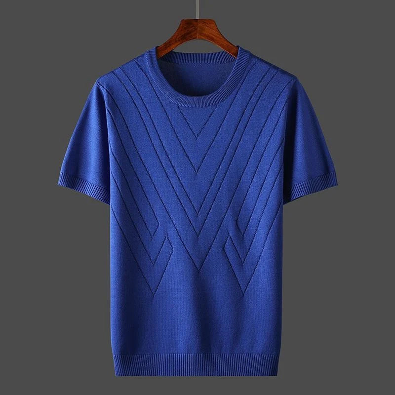 Felix Grant Supreme Cashmere Knit Shirt – O-Neck Luxury Essential