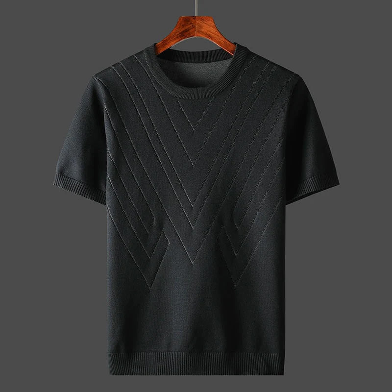 Felix Grant Supreme Cashmere Knit Shirt – O-Neck Luxury Essential
