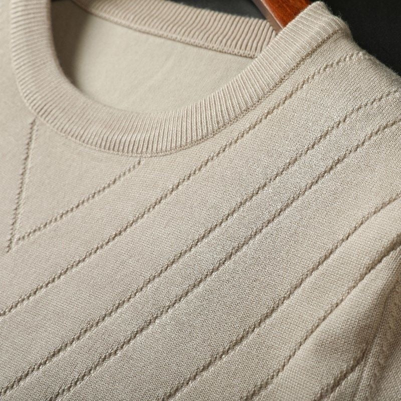 Felix Grant Supreme Cashmere Knit Shirt – O-Neck Luxury Essential