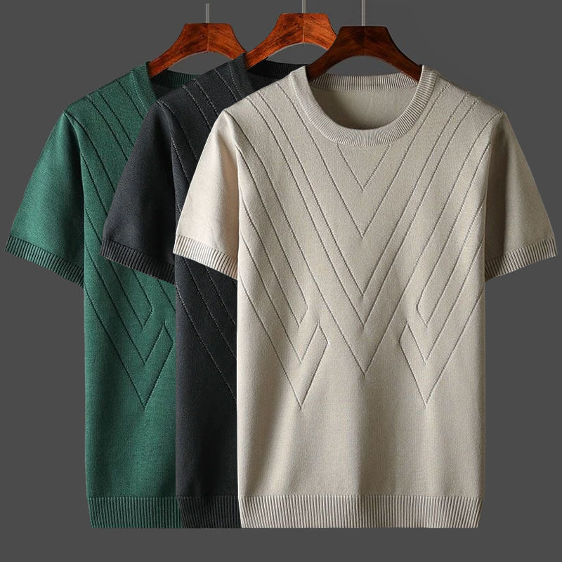 Felix Grant Supreme Cashmere Knit Shirt – O-Neck Luxury Essential