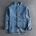 Felix Grant Washed Spring Denim Shirt – Classic Cotton Denim Overshirt