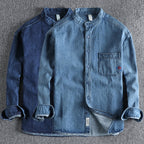 Felix Grant Washed Spring Denim Shirt – Classic Cotton Denim Overshirt