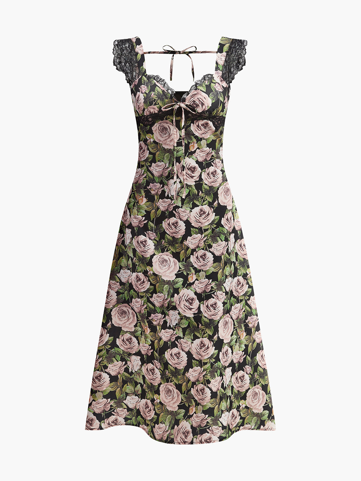 Women’s Backless Square Neck Maxi Dress – Elegant Sleeveless Occasion Dress
