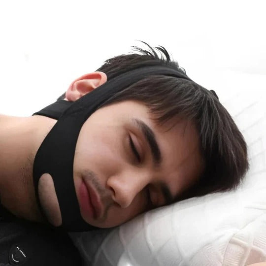Full Head Chin Strap for Jaw Support During Sleep