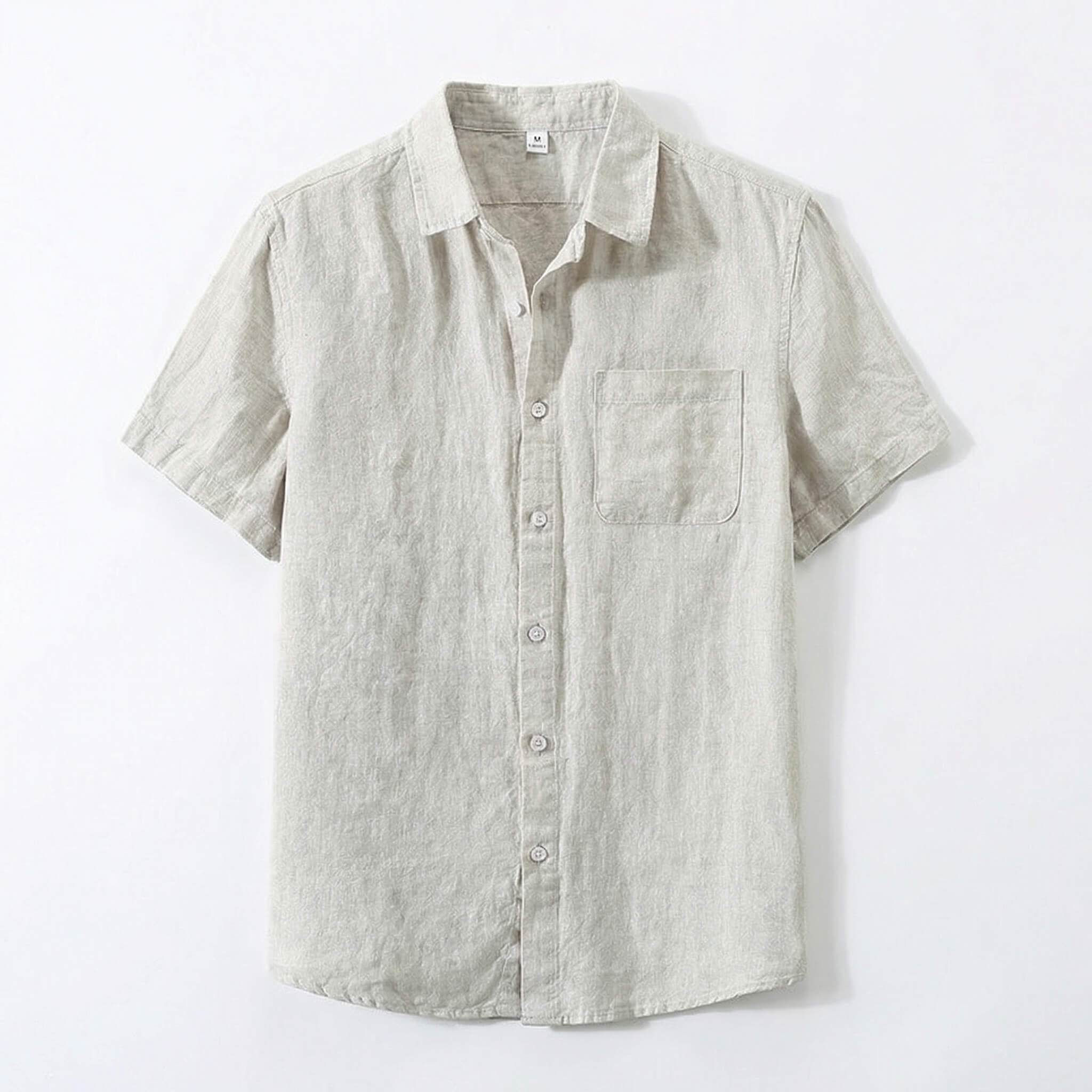 Men’s Lightweight Vacation Shirt – Relaxed Fit Spread Collar Beach-to-Dinner Button-Up