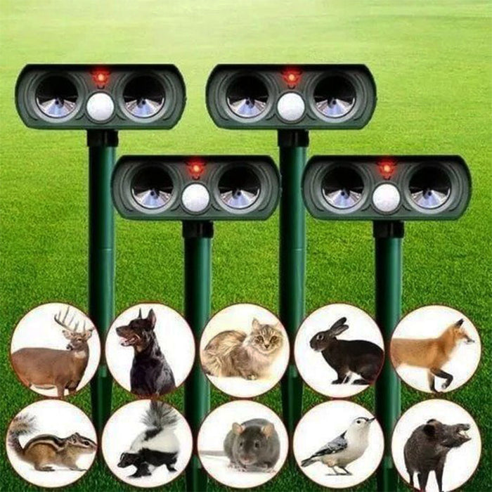 Solar Motion Yard Animal Deterrent