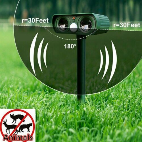 Solar Motion Yard Animal Deterrent