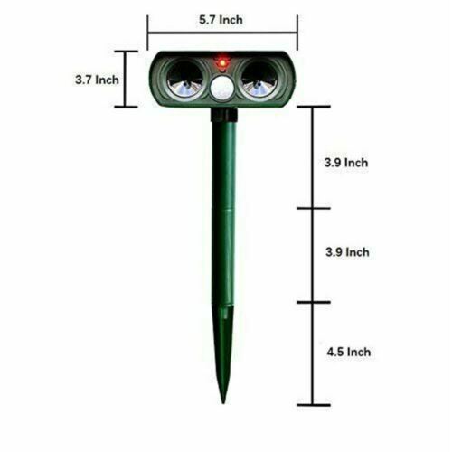 Solar Motion Yard Animal Deterrent