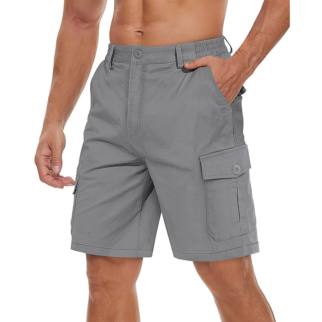 Durable Lightweight Mens Cargo Shorts for Outdoor Activities