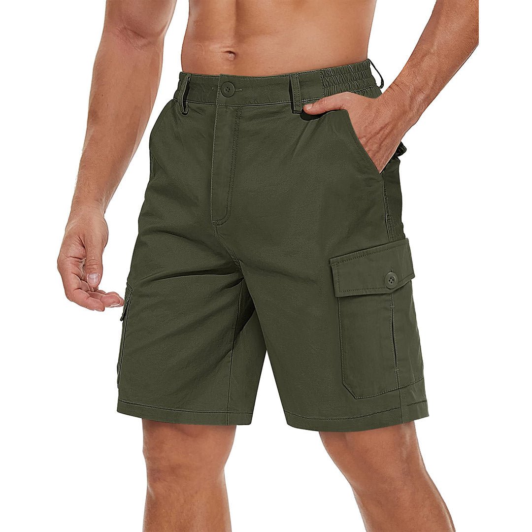 Durable Lightweight Mens Cargo Shorts for Outdoor Activities
