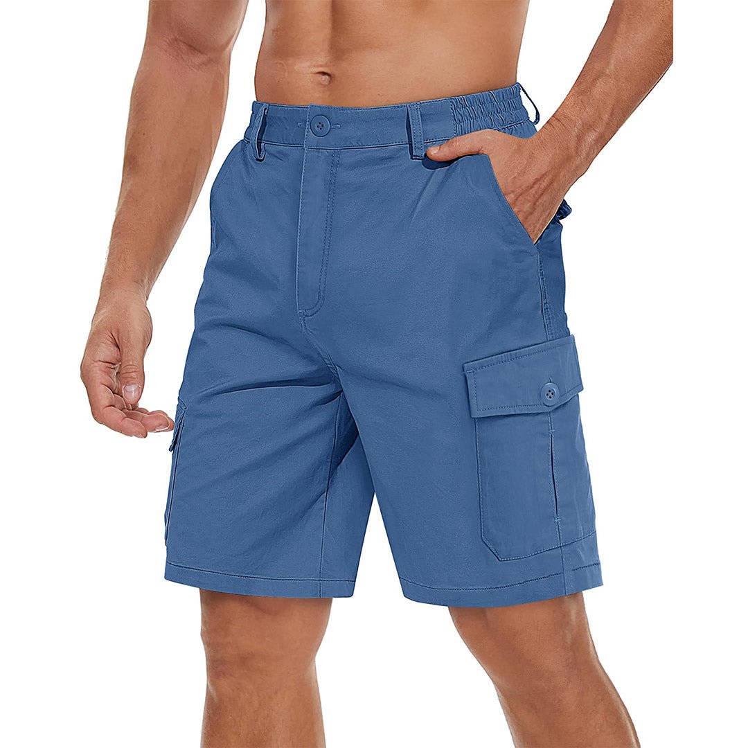 Durable Lightweight Mens Cargo Shorts for Outdoor Activities