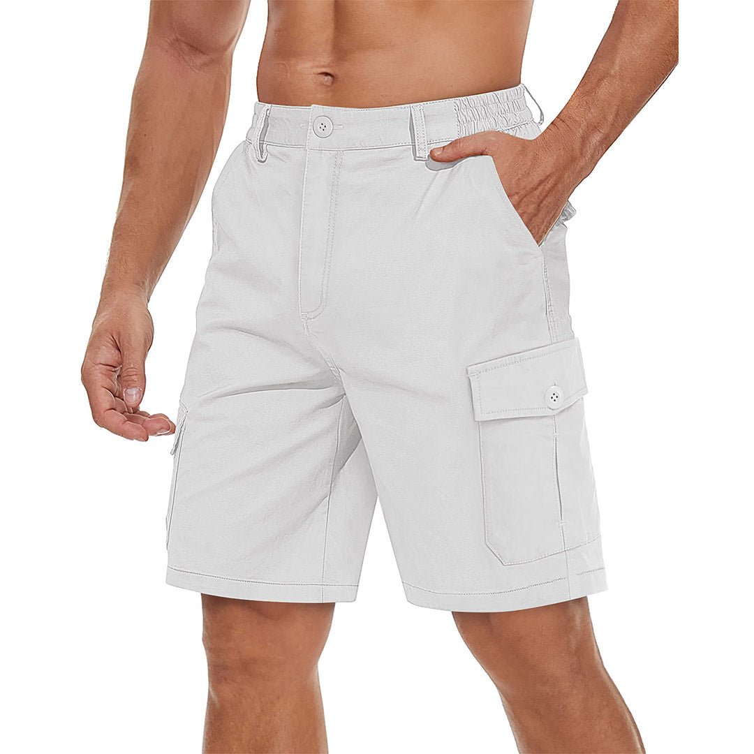 Durable Lightweight Mens Cargo Shorts for Outdoor Activities