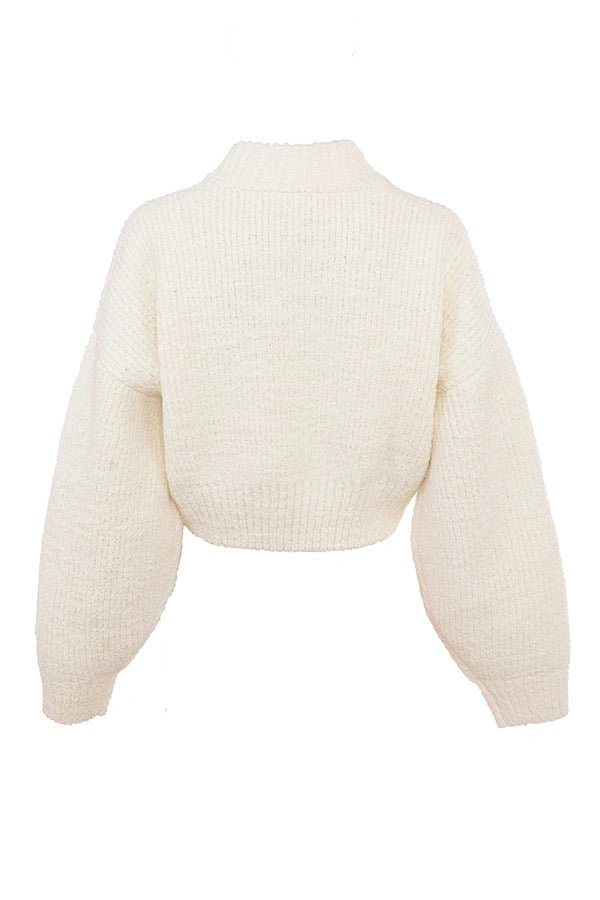 Women’s Josephine Chenille Knit Bomber Jacket – Soft Button Front Cozy Cardigan Jacket with Pockets for Casual, Lounge & Everyday Wear