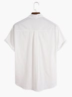 Men’s 100% Cotton Casual Shirt – Soft Breathable Regular Fit Button-Up, Everyday Smart Casual Top for Work & Weekend Wear