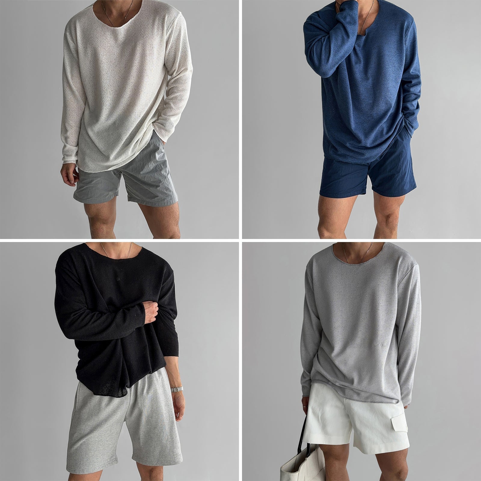 Lorenzo Vitali Solace Knit Shirt – Breathable Relaxed Fit Everyday Essential