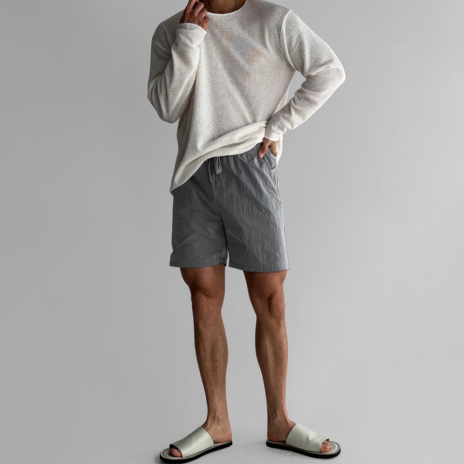 Lorenzo Vitali Solace Knit Shirt – Breathable Relaxed Fit Everyday Essential