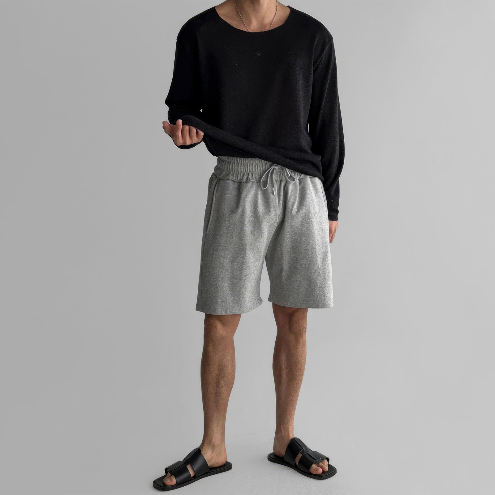 Lorenzo Vitali Solace Knit Shirt – Breathable Relaxed Fit Everyday Essential
