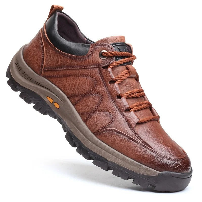 Men's Leather Comfort Orthopedic Dress Shoes