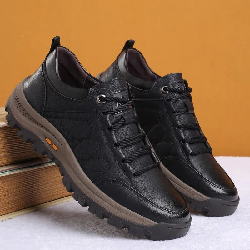 Men's Leather Comfort Orthopedic Dress Shoes