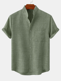 Men’s Cotton-Blend Shirt – Comfortable Everyday Essential