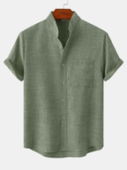 Men’s Cotton-Blend Shirt – Comfortable Everyday Essential